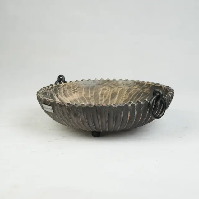 ظرف سرو پذیرایی چوب گردو یک‌تکه